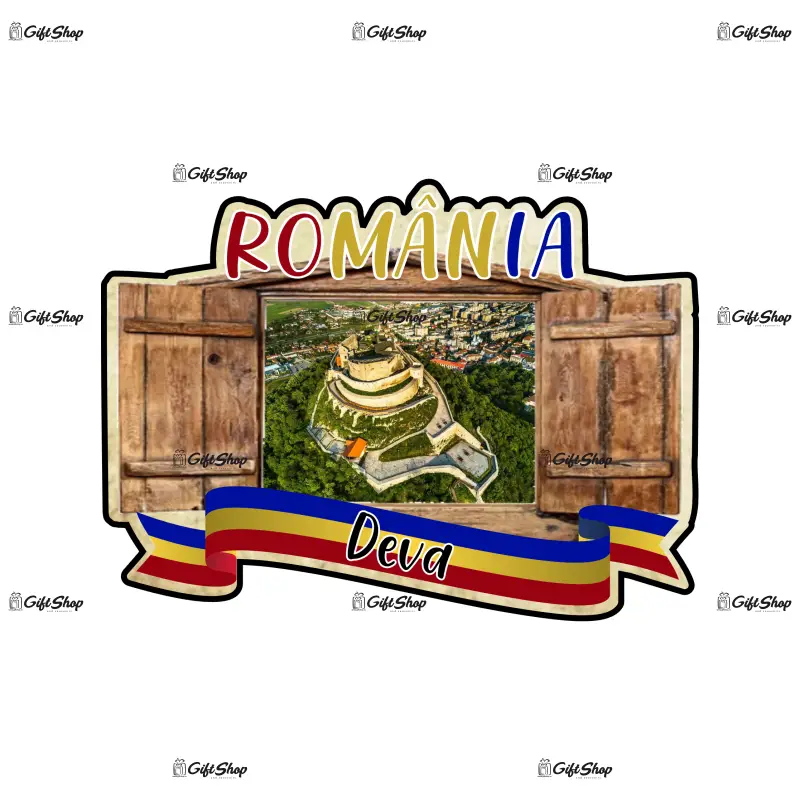 Deva romania, magnet frigider mgs151